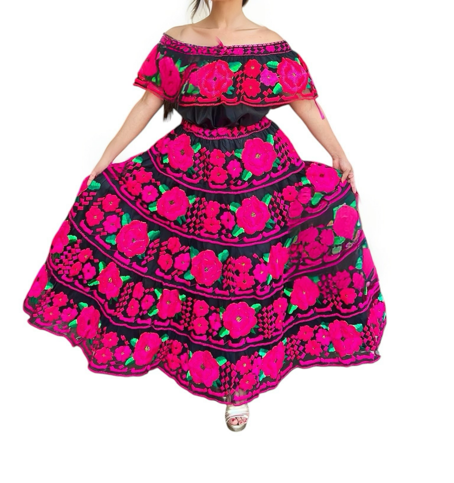 Vestido Chiapaneca Colores