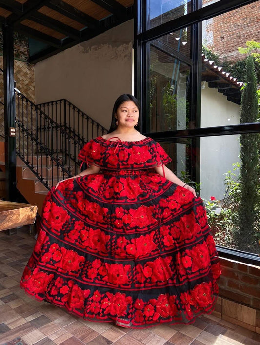 Vestido Chiapaneca Colores