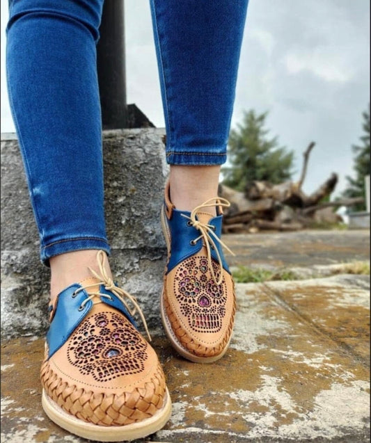 Huarache Calavera de azúcar