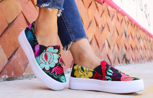 Tenis Relleno telar 2