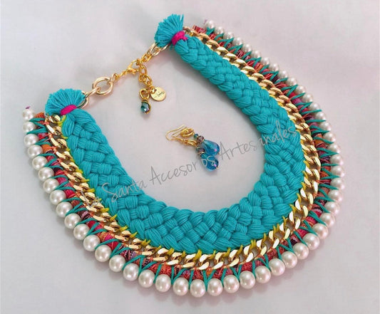 Gargantilla Aqua