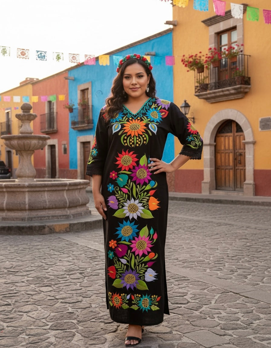 Vestido Maxi Girasol