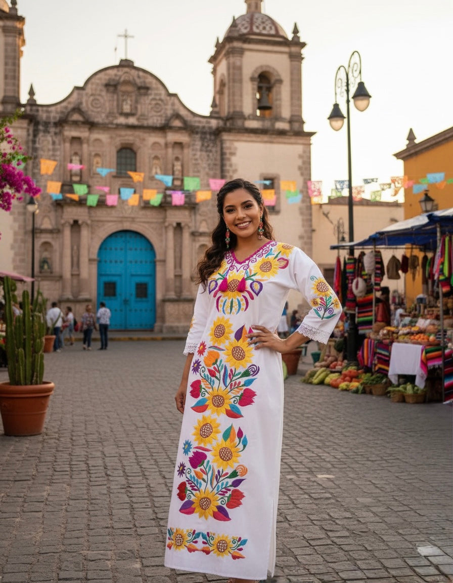 Vestido Maxi Girasol