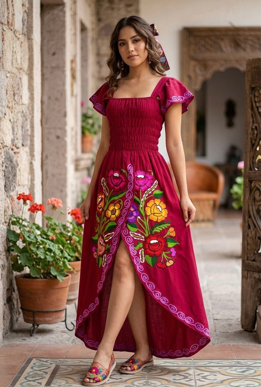 Vestido cola de pato