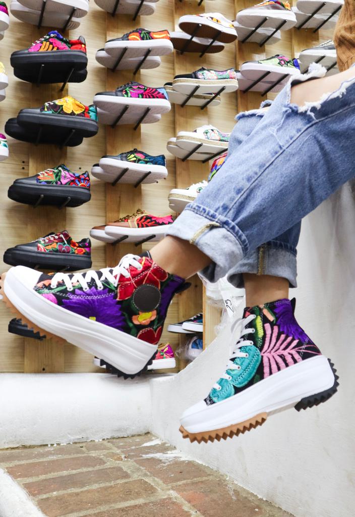 Tenis Tipo converse Bertha