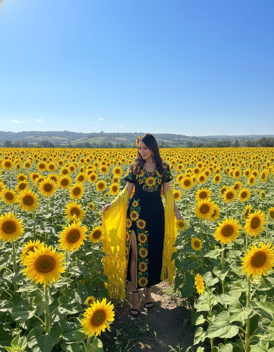 Vestido Catalina Girasol