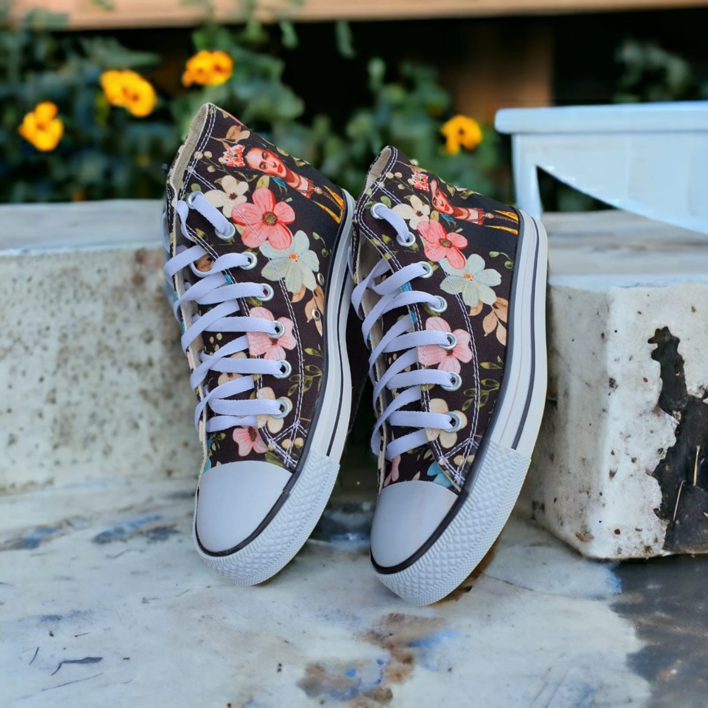 Tenis Bota Frida Khalo
