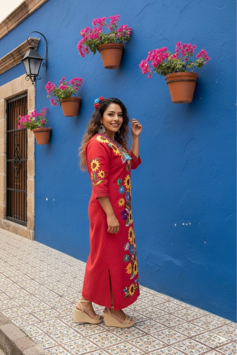 Vestido Maxi Girasol