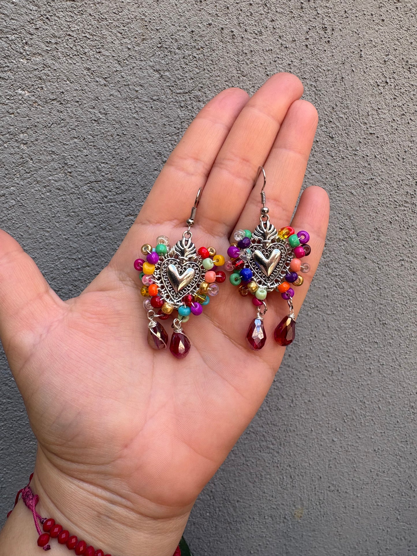 Sagrado corazón multicolor