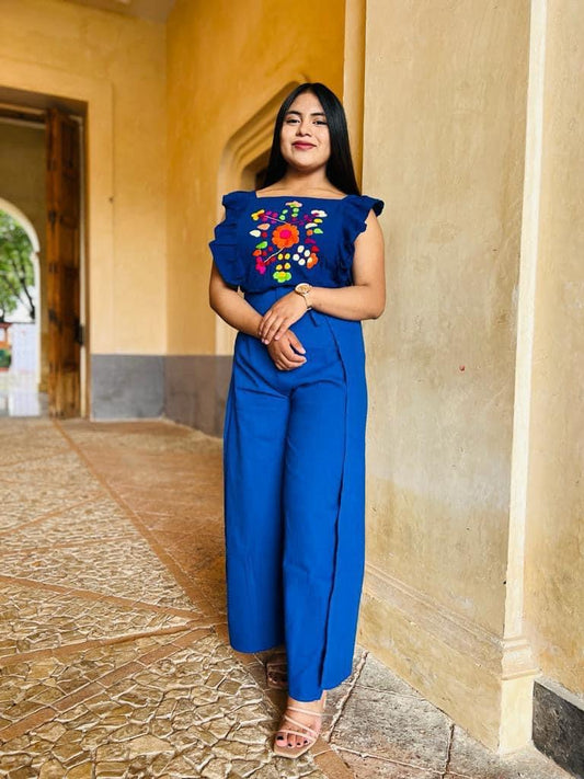 Set Pantalón y Blusa Mariposa