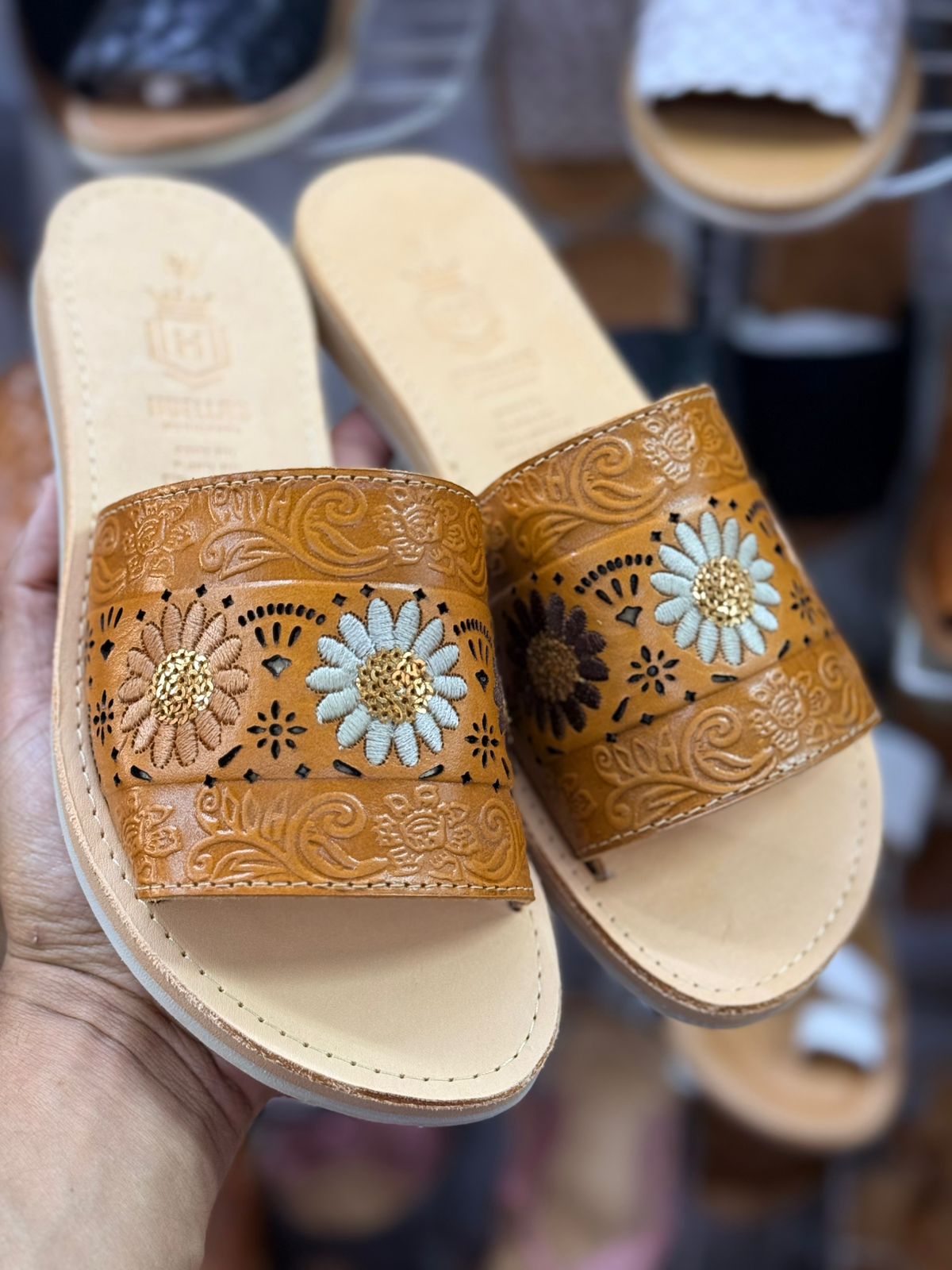 Sandalias Flor