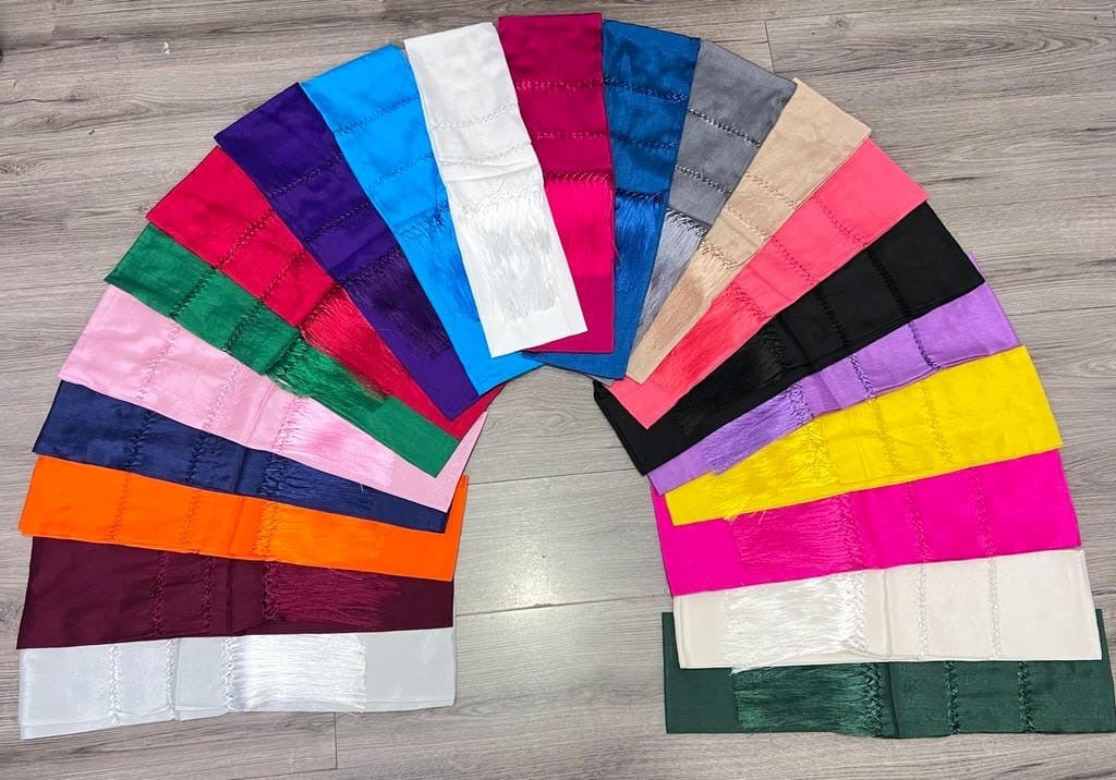 Vestido Tricolor Incluye rebozo