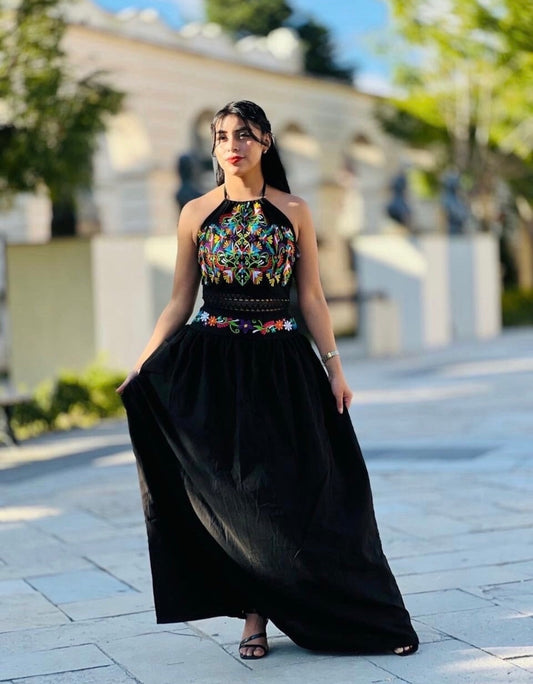 Vestido halter Sandra
