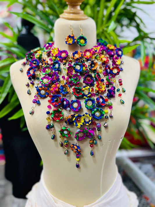 Collar hoja de Palma
