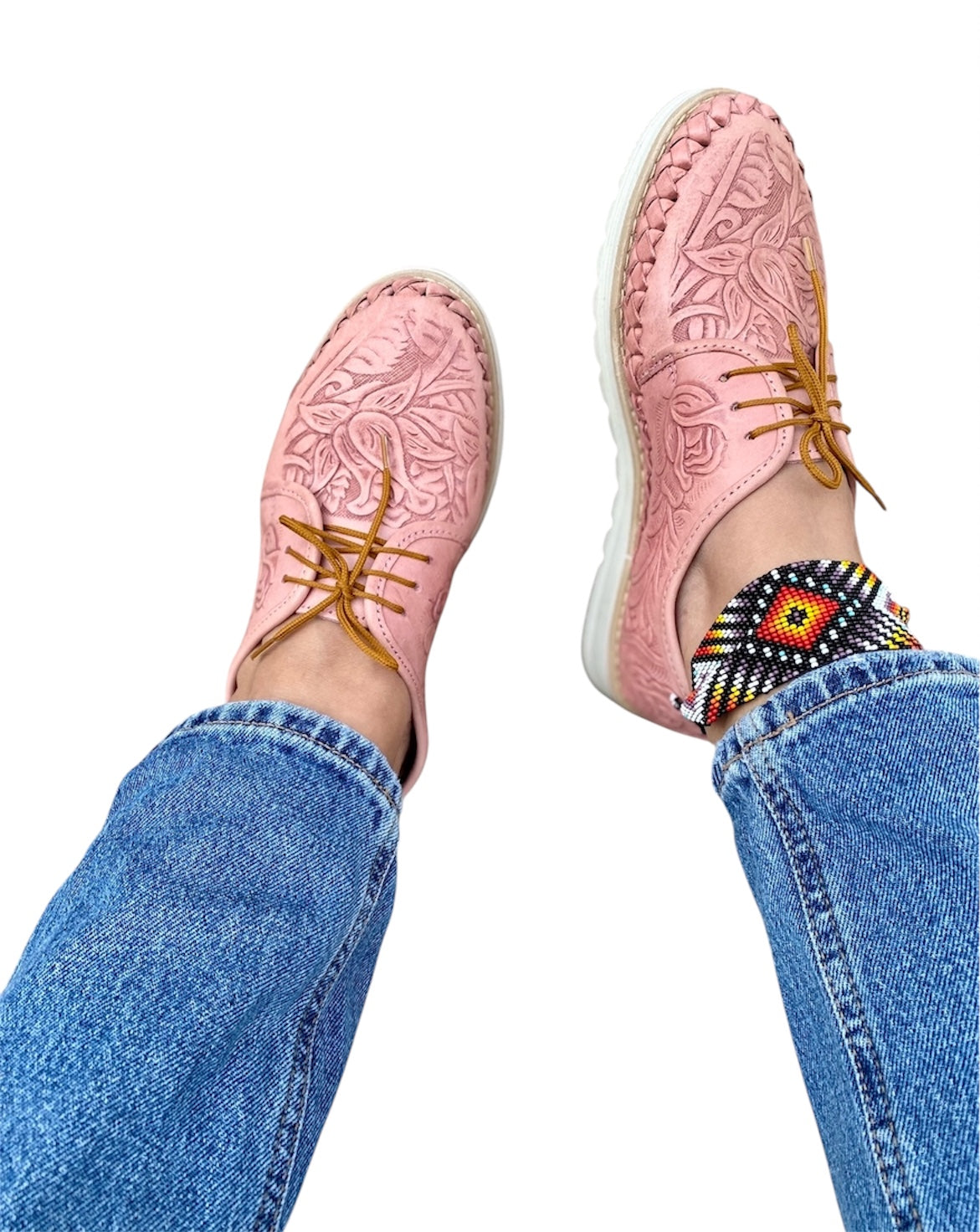 Huaraches Otoño Rosa